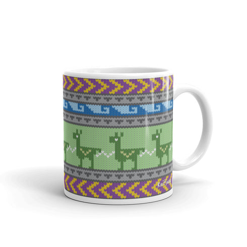 Peruvian Alpaca Knitting Mug